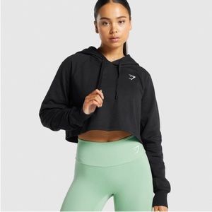 Gymshark Training Cropped Hoodie SZ S